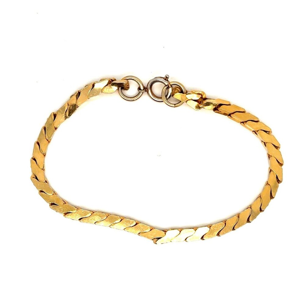 Golden Link Bracelet (d)‎